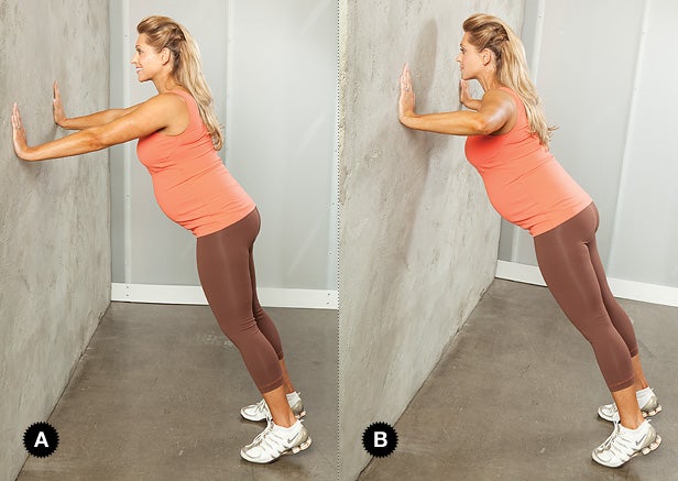 Wide Wall Push-Up