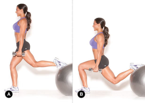 Image placeholder title Split squat with dumbbells for next-level glutes