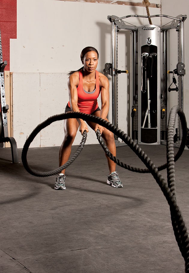 Power Up With Battle Ropes