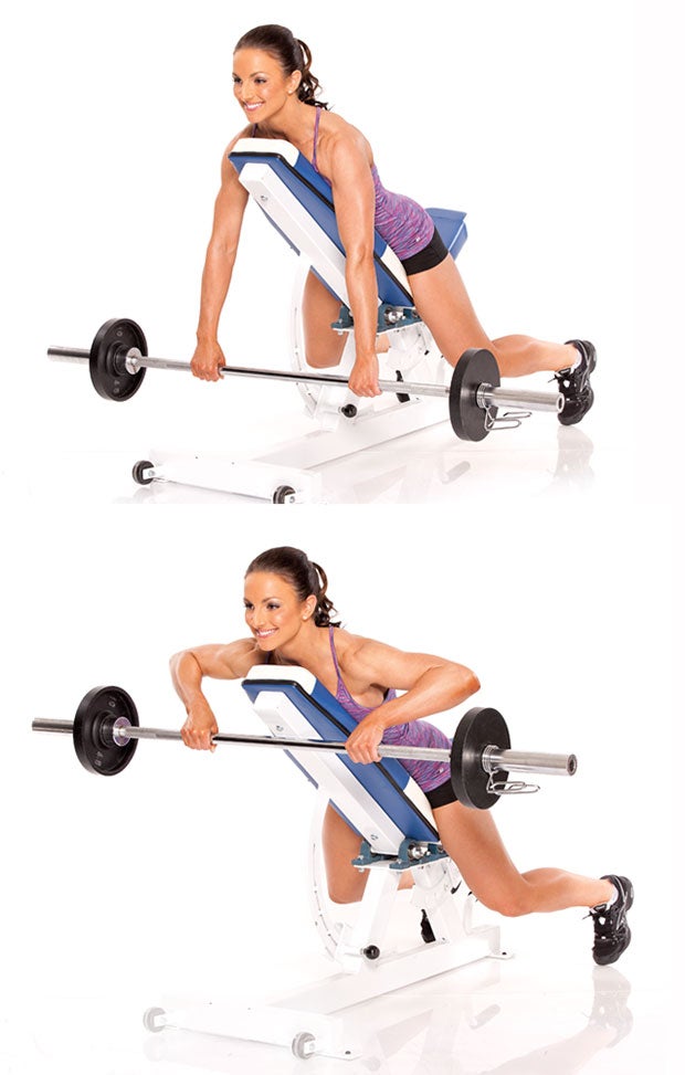 Incline-Bench-Barbell-Row None