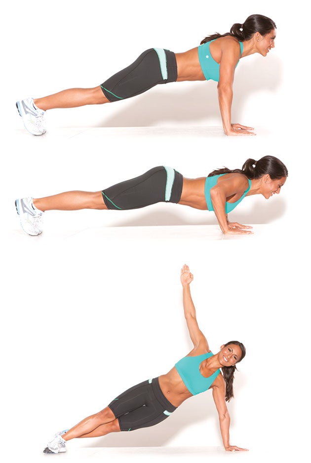 T-Roll-Push-Up None