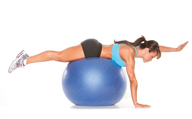 One-Handed-Ball-Plank One-Handed Ball Plank
