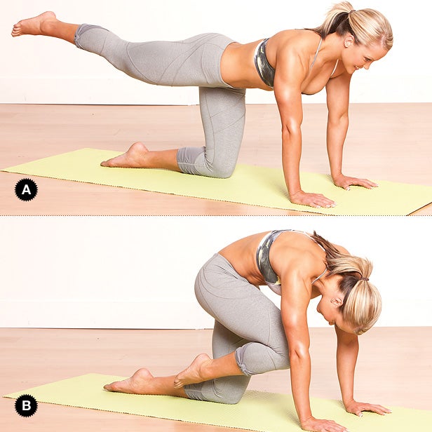 Image placeholder title Active cat yoga move for better glutes