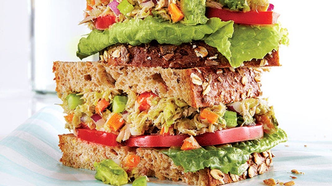 Tuna Avocado Sandwich