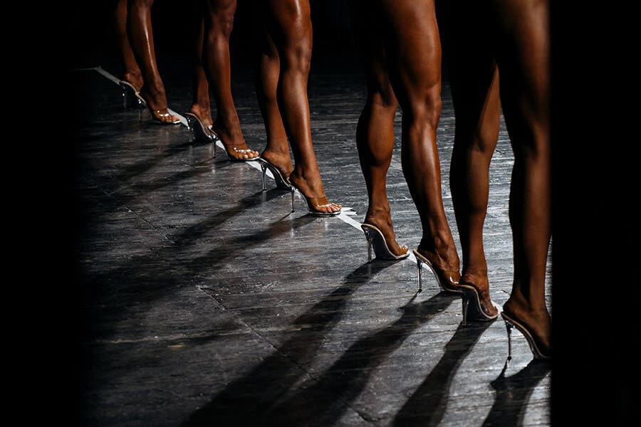 Legs and Heels at Bikini Competition