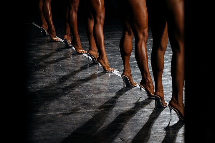 Heels Competition Legs and Heels at Bikini Competition