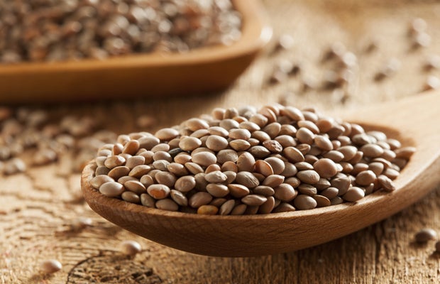 Dried Lentils None