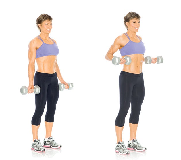 Dumbbell-Drag-Curl None