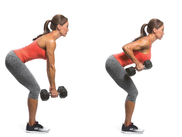 Dumbbell Bent-Over Row None