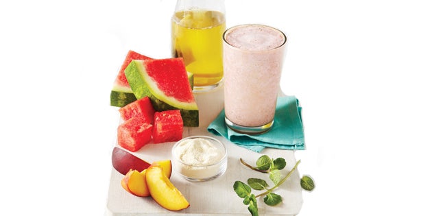Green Tea and Watermelon Shake None
