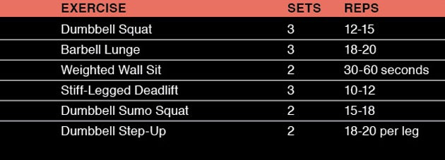 Lower Body Workout None