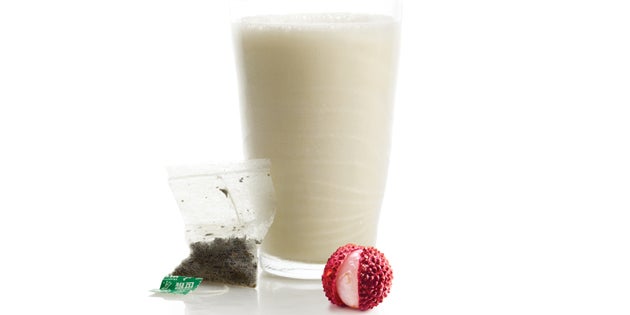 Lychee Coconut and Green Tea Smoothie None