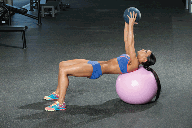 Swiss-Ball-Bridge-and-Twist None