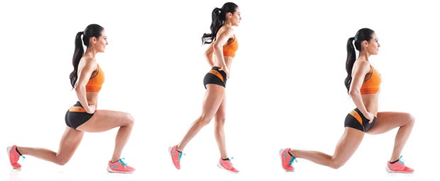 Jumping Lunge None