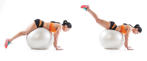 Stability-ball Lower-body Extension None