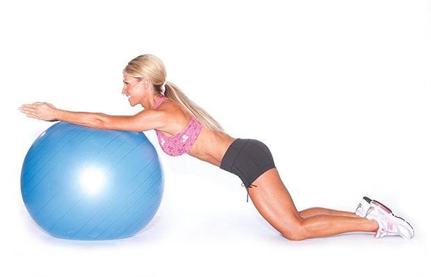Stability Ball Roll Out None