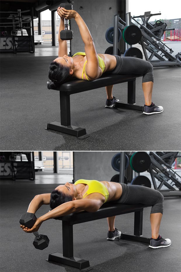 Dumbbell Pullover None