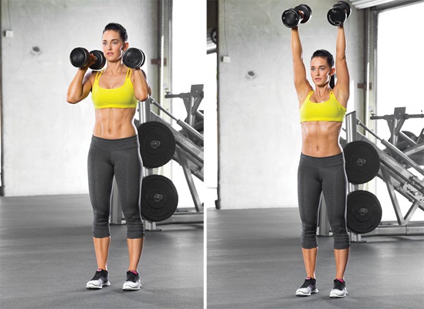 Dumbbell Push Press None