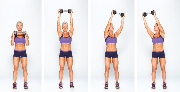 Dumbbell Overhead Press Combo None