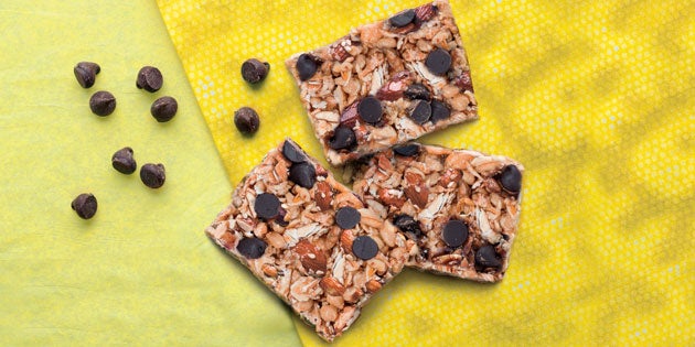 Banana-Almond-Chocolate-Chip-Bars None