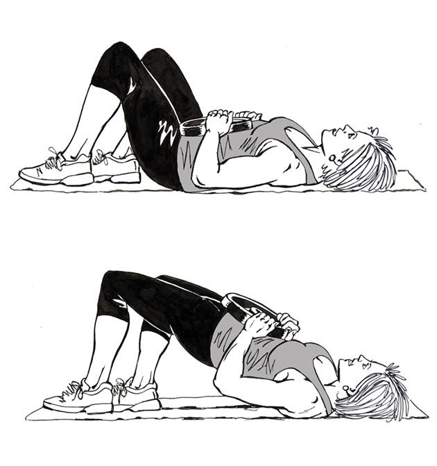 Glute-Bridge None