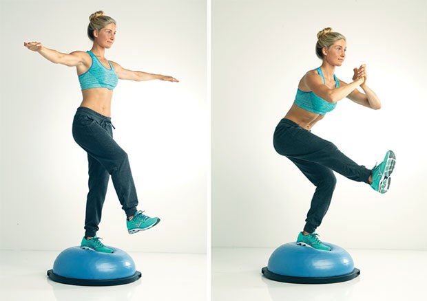 BOSU-Squat None