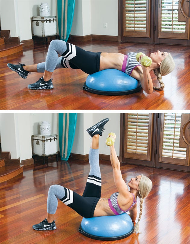 BOSU-Crossover-Crunch-and-Punch None