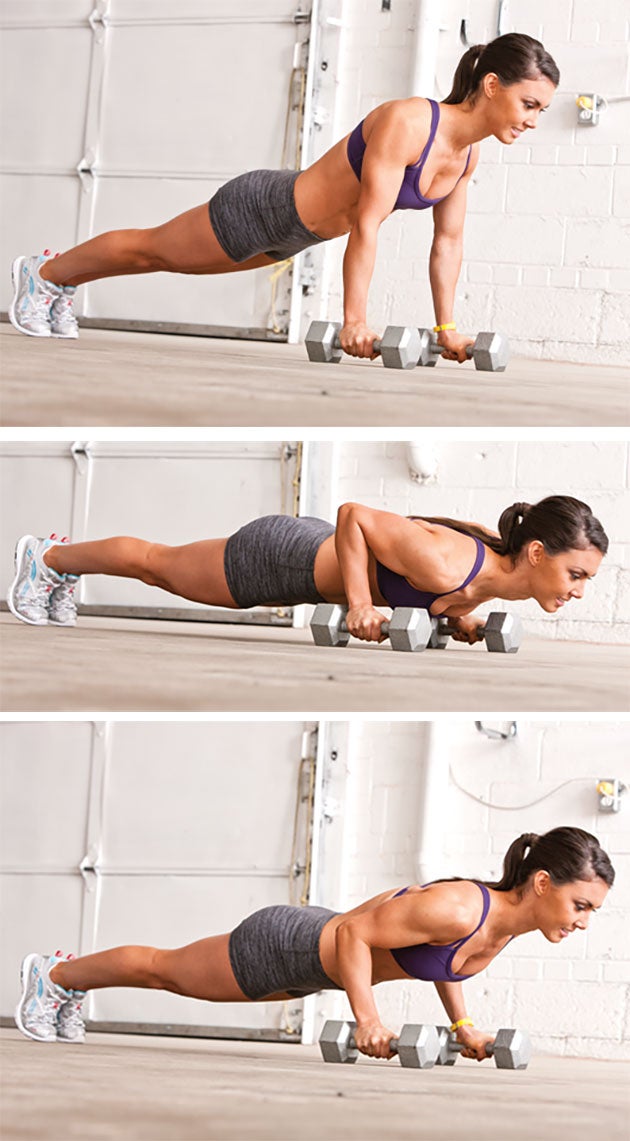 Dumbbell-Push-Up None