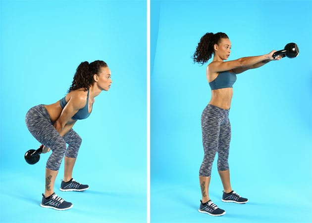 Kettlebell-Swing None