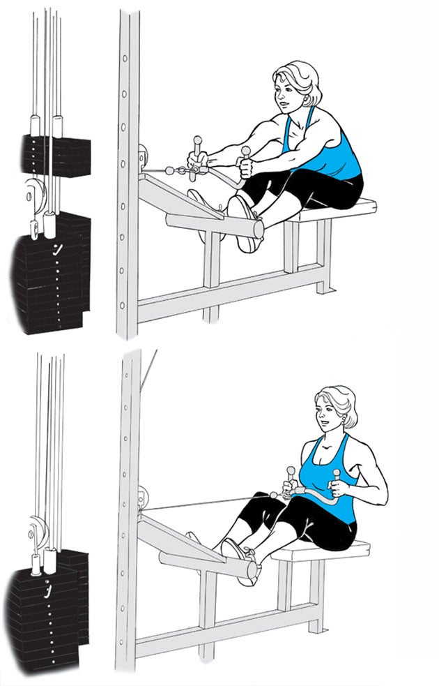 Seated-Low-Pulley-Row None