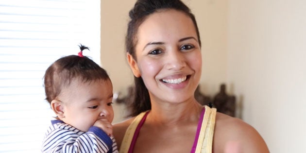 Yeshaira Robles' At-Home Baby Workout