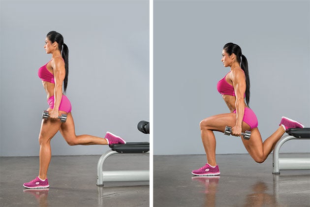 Elevated-Lunge None