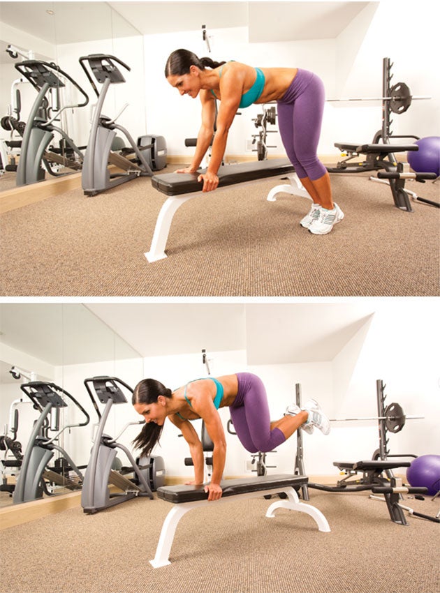 Lateral Bench Hop