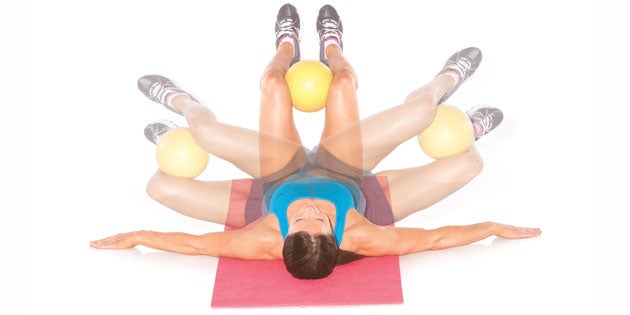 Medicine-Ball-Knee-Drops None