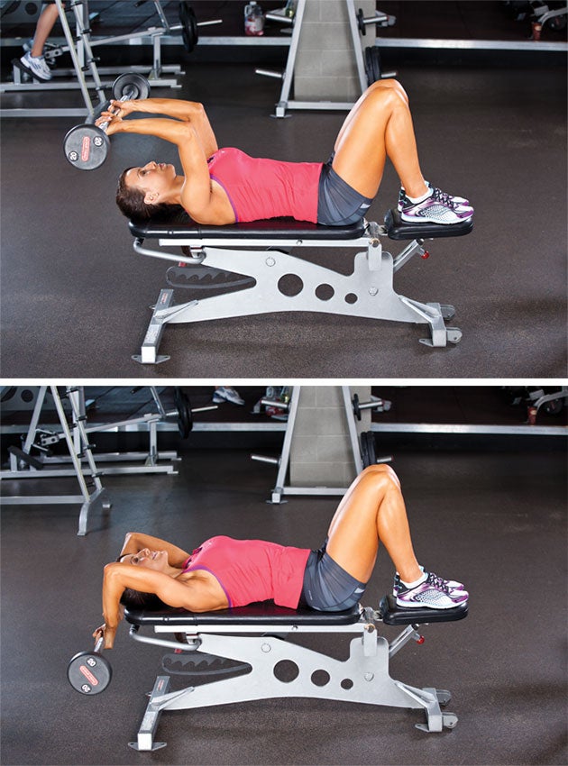 Bent-Arm-Barbell-Pullover None