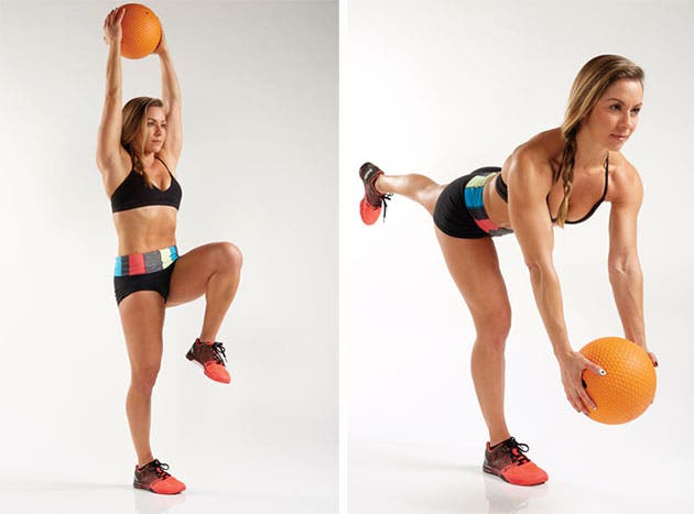 One-Legged Deadlift and Reach