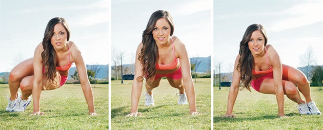 Plank-Slalom-Hop None