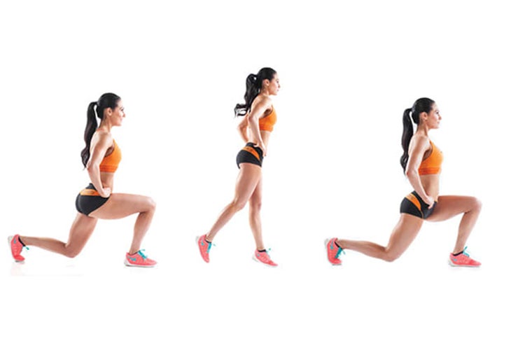 Jump Squat Jumping lunge exercise