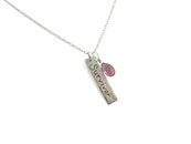 Survivor Necklace Silver front high res-1 None