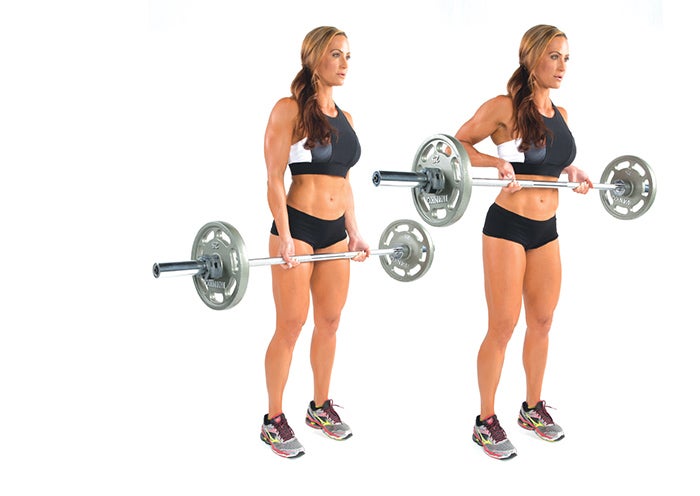 Image placeholder title Landmine one arm row workout in Erin Stern's total body training