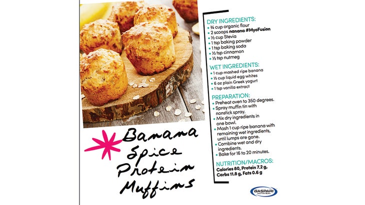 Banana-Spice-Protein-Muffins None