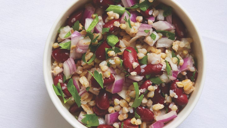 Farro Salad-002 farro salad with beans