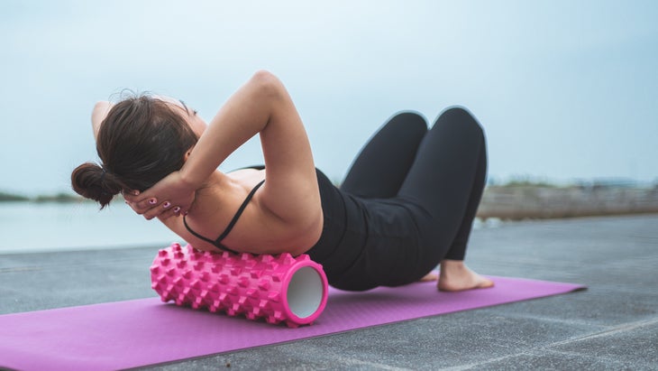 10-Minute Abs with a Foam Roll