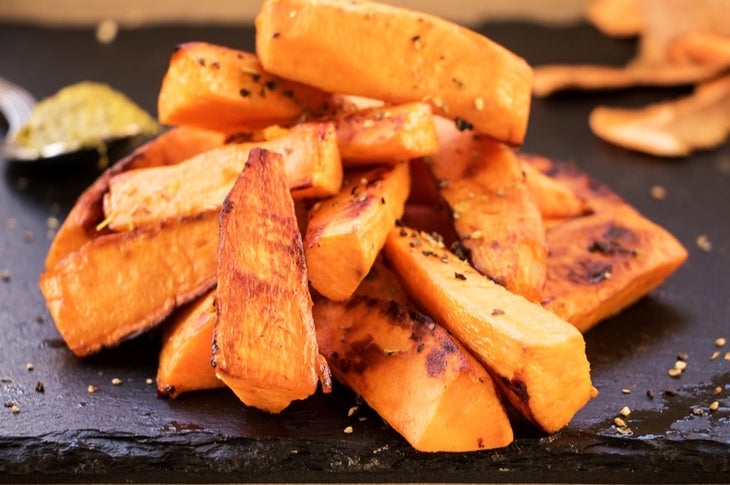 sweet potatos None