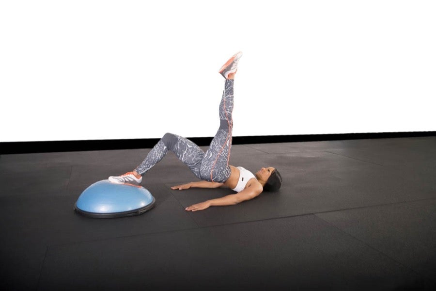 Bosu side online plank