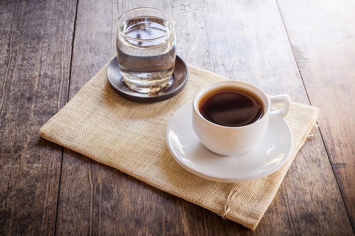 coffee-water Coffee and Water