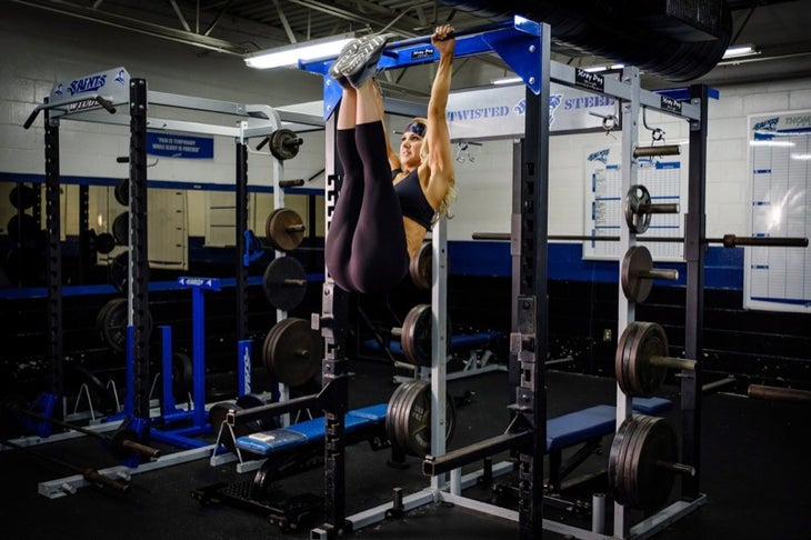 hanging leg lift None