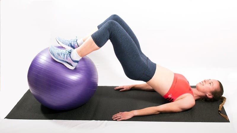 ball hamstring curls