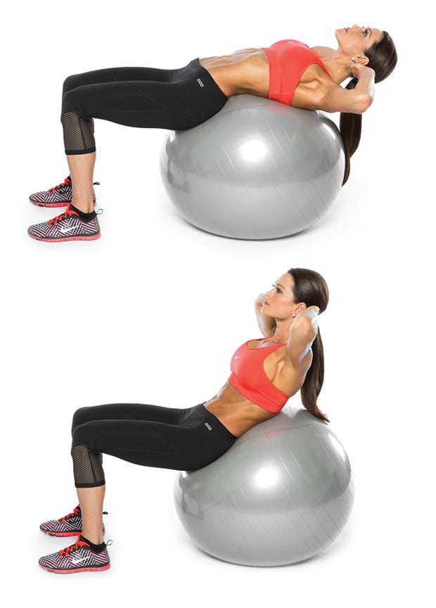 Stability Ball Crunch None