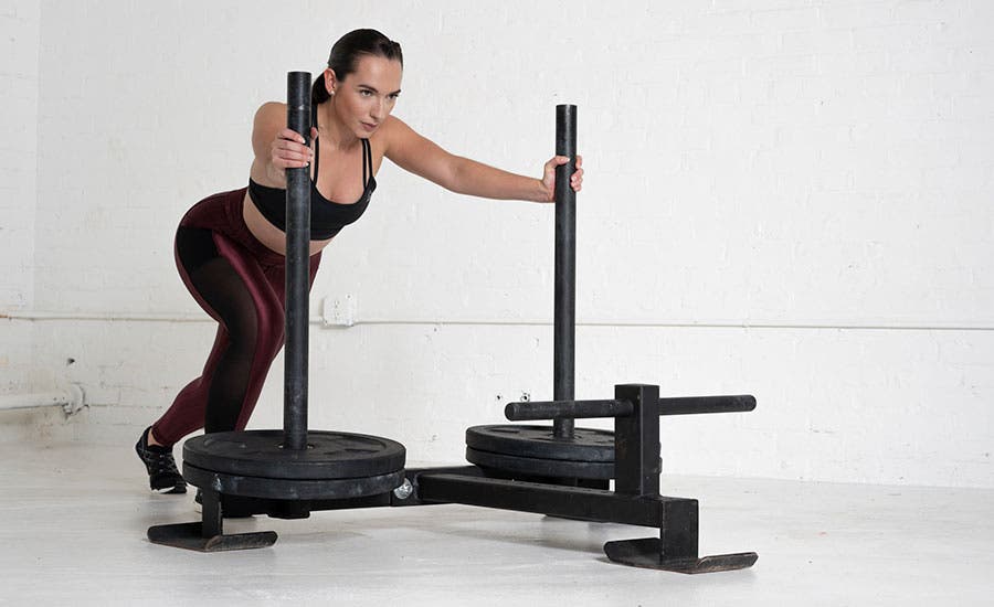 Prowler Sled Push for Prowler Sled Refresher Course